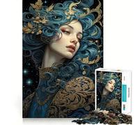 Mystical Moonlit Elegance Jigsaw Puzzle for Teenagers 1000 Pieces Memory Gain Calm Relax Design Assembly Classic Gift (50x75cm)