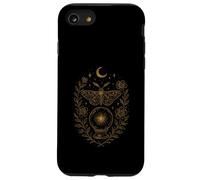 Mystical Moth Crystal Ball Moon Celestial Art Case for iPhone SE (2020) / 7/8