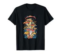 Mystical Mushroom Art - Psychedelic Velada Decor Masterpiece T-Shirt