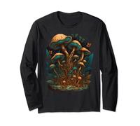 Mystical Mushroom Forest Enchanted Mushrooms & Magic Mushrooms Long Sleeve T-Shirt