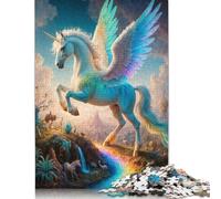 Mystical Mythology Pegasus Puzzle for Teenagers 500 Pieces Puzzle Brain Teaser Puzzles For Adults 500pcs (52x38cm)