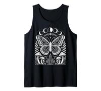 Mystical Nature Butterfly Art for Boho Souls and Nature Tank Top