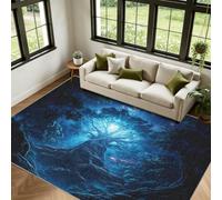 Mystical Nature Large Rugs for Living Room Dining Room 200 x 200 cm