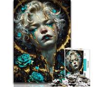 Mystical Nature Spirit Adult Jigsaw Puzzles 1000 Pieces,Stress Reliever Difficult Challenge Deal As Gifts for The Whole Family 50x75cm
