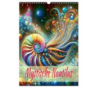 Mystical nautilus UK-Version (Wall Calendar 2026 DIN A3 Portrait), CALVENDO 12 Month Wall Calendar