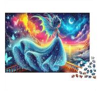Mystical Night 1000 Piece Star Sky Jigsaw for Adults Paper Puzzle Educational Relieve Stress Room Decor 70x50cm/1000pcs