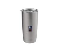 Mystical Night Owl Full Moon Starry Cosmic Sky Stainless Steel Insulated Tumbler