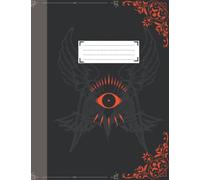 Mystical Notebook: JUST A LINED NOTEBOOK WITH A SERAPH ON THE COVER. APPARENTLY MYSTERIOUS DESIGN. SIZE 8.5 X 11 INCHES. CONTAINS 100 SHEETS, IDEAL FOR ANY ADULT OR TEENAGER.