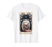 Mystical Opossum Tarot Illustration T-Shirt