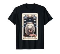 Mystical Opossum Tarot Illustration T-Shirt