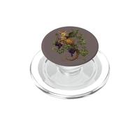 Mystical Orange Tabby Dragon Cat Fae with Grapevines PopSockets PopGrip for MagSafe