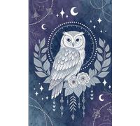 Mystical Owl Boho Composition Notebook 6''x9'': Aesthetic Journal with a Spiritual Owl Design - Ideal for Students, Writers, and Dreamers