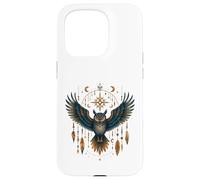 Mystical, Owl Spirit Guardian Shamanic Totem Animal Case for iPhone 15 Pro