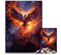 Mystical Phoenix 1000 Pieces Puzzles for Adults Difficult Puzzles for Adults for Holidays Birthdays And Family Game Nights 1000 PCS(38x26cm)