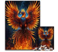 Mystical Phoenix Bird 1000Piece Jigsaw Puzzle Impossible Jigsaw Puzzles for Adults Educational Brain Teaser Artistic HomeOffice Decor 14 Age 1000 PCS(75x50cm)