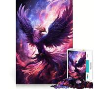 Mystical Phoenix Bird Jigsaw Puzzles for Adults 1000 Mind Exercise Toy Relax Time Design Assembly (38x26cm)