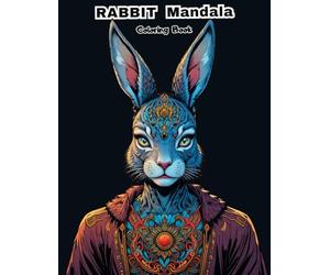 Mystical Rabbits: Detailed Mandala Patterns and Geometric Bunny Illustrations for Mindful Relaxation
