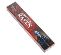 Mystical Raven New Moon Aromas Natural Incense Sticks (3 Packs) with JRose Incense Holder - Relaxing & Cleansing Incense for Meditation, Yoga & Home Fragrance