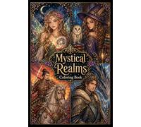 Mystical Realms Coloring Book: Libro para colorear