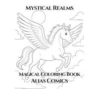 Mystical Realms (Magical Coloring Book)