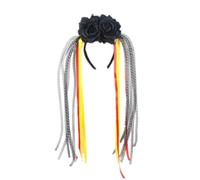 Mystical Rose Skeleton Headband Headpieces for Ha110ween Fun and Role Play
