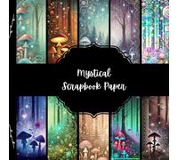 Mystical Scrapbook Paper, Magical Forest Junk Journal Paper, Fantasy Decorative Paper, DIY Projects, Origami, Collage Sheets, Decoupage Paper, 10 Designs, Double Sided