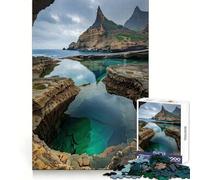 Mystical Shores at Dawn 1000 Pieces Jigsaw Puzzles for Adults Strong Logic Toy Relaxing Fun Clear Edge Memorable Gift (50x75cm)