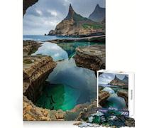 Mystical Shores at Dawn Jigsaw Puzzles for Adults 1000 Piece Logic Boost Toy Group Joy Premium Edge Bday Surprise (38x52cm)
