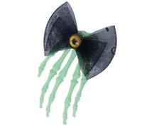 Mystical Skull Hand Hair Clip With Rose Embellishments Hairpin Unique Hairpieces For Halloween Party Fashion Statements