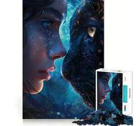 Mystical Space Animal for Adults 1000 Piece Jigsaw Puzzle Thought Toy Anxiety Relief Precise Edge Thoughtful Gift (38x26cm)