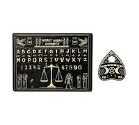Mystical Spirits Talking Board With Planchette Wooden Spirits Metaphysical Message For 2 And More Player Pendulums Dowsing Divinations Board