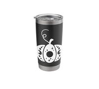 Mystical Stars & Moon Fall Pumpkin Witch Stainless Steel Insulated Tumbler