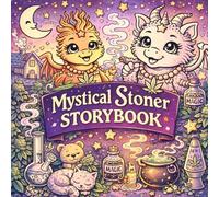 Mystical Stoner Storybook: A Chill Coloring Journey Through Magical Creatures, Cozy Vibes & Elevated Imagination