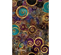 Mystical Swirl Journal: A Magical Notebook with Glittering Patterns, Gold Rust Accents, and Enchanted Starry Designs
