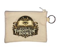 Mystical Symbolism of Forgotten Knowledge Key Chain Coin Purse Beige