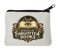 Mystical Symbolism of Forgotten Knowledge Neoprene Coin Purse Pouch 10x11cm White