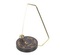 Mystical Talking Board Decision Maker with Gold-Tone Pendulum - Fun, Compact Desk Accessory for Quick Decisions, Unique Home Decor with Six Possible Outcomes, Ideal for Mysticism & Occult Lovers