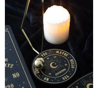 Mystical Talking Board Pendulum Decision Maker - Gold Spherical Spinner