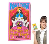 Mystical Tarot Deck, Psychological Oracles Guide, 2.83x4.06 Inches Fortune Cards with Manual, Paper Divination Kit, Oracle Bundle with Insight Feature, Spiritual Tools for Future and Past Accessories