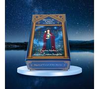 Mystical Tarot of The Saints Deck with Elegant Box, Oracle Cards Deck for Beginners and Professional, 78 Cards with Guide Book Tarot Durable Waterproof Wrinkle Resistant