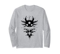 Mystical Three Eyed Axolotl Celestial Creature Art Long Sleeve T-Shirt