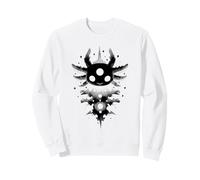 Mystical Three Eyed Axolotl Celestial Creature Art Sweatshirt