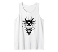 Mystical Three Eyed Axolotl Celestial Creature Art Tank Top