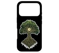 Mystical Tree of Life Lunar Cycle Nature Case for iPhone 17 Pro