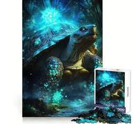 Mystical Turtle for Adults 1000 Piece Jigsaw Puzzle Thought Toy Anxiety Relief Precise Edge Thoughtful Gift (38x26cm)
