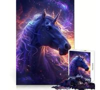 Mystical Unicorn in Space Jigsaw for Teenagers 1000 Pieces Memory Boost Relaxing Fun Pattern Assembly (38x52cm)
