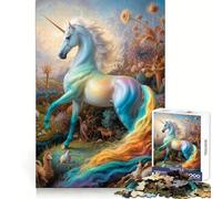 Mystical Unicorn Safari 1000 Piece Jigsaw Puzzles for Adults Jigsaw Brain Play Relax Mind Sharp Edge Premium Gift (50x75cm)