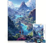 Mystical Valley 1000 Piece Jigsaw Puzzles for Adults Teenagers Logic Toy Relax Time Precision Cut (50x75cm)