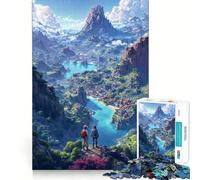 Mystical Valley 1000 Piece Jigsaw Puzzles for Adults Teenagers Logic Toy Relax Time Precision Cut (50x75cm)