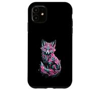 Mystical Vibrant Fox Art Fantasy Case for iPhone 11